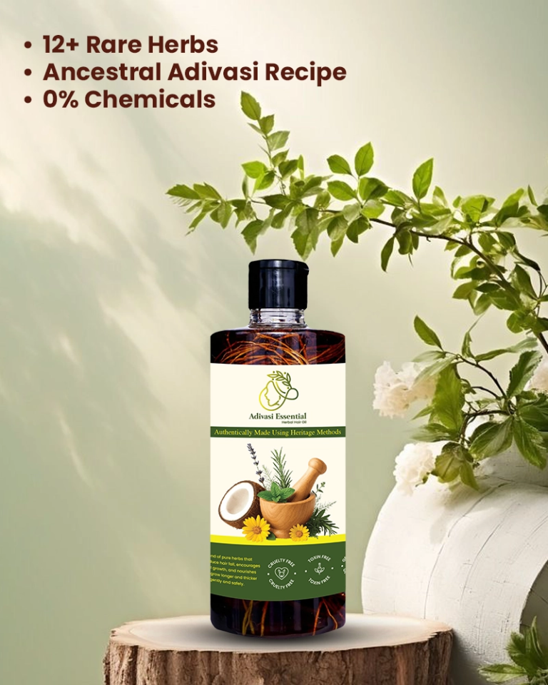 Best Adivasi herbal oil for the damage protection and consistent growth