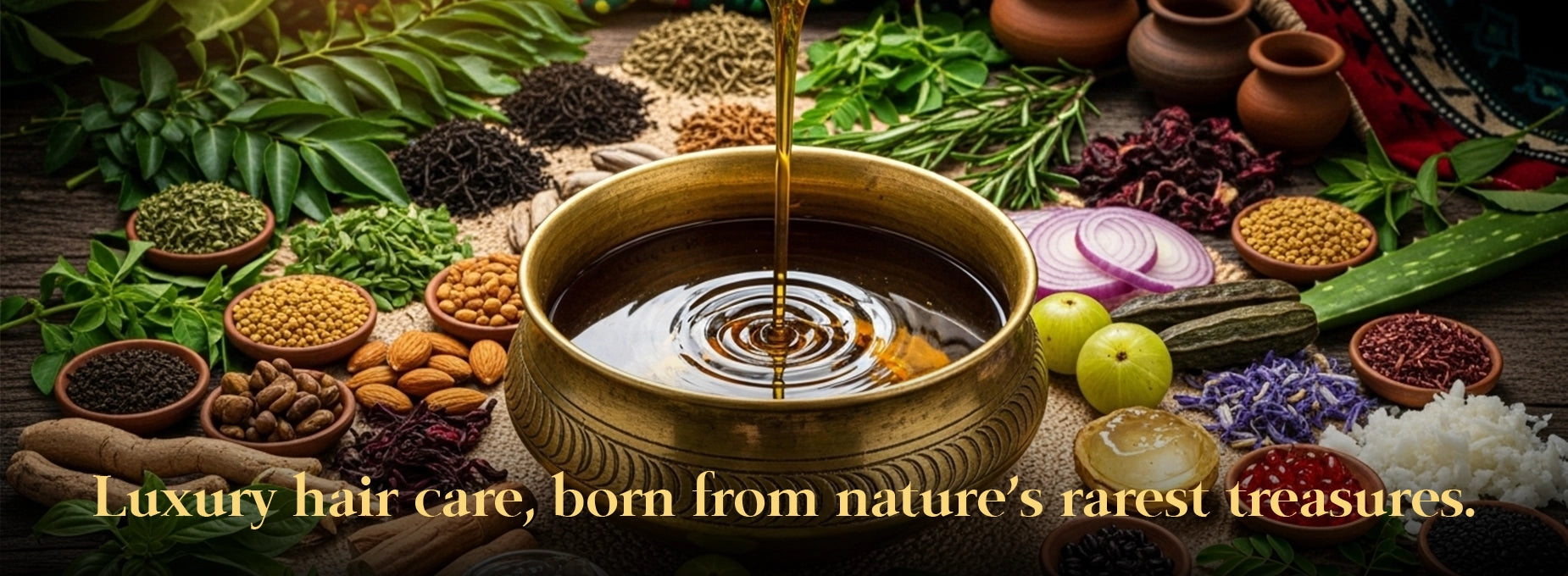 Adivasi Essential Herbal Hair Oil – promotes hair regrowth and reduces hair fall