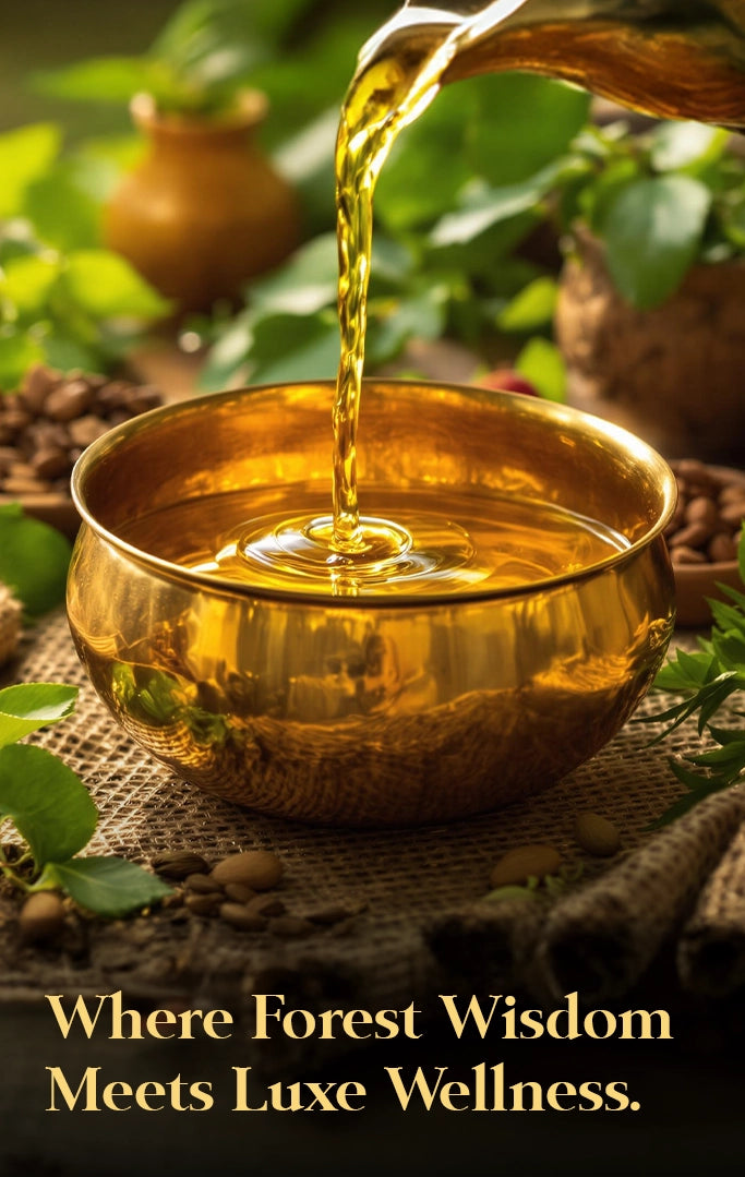 Adivasi Essential Herbal Hair Oil – Ayurvedic solution for hair growth, dandruff control, and scalp nourishment